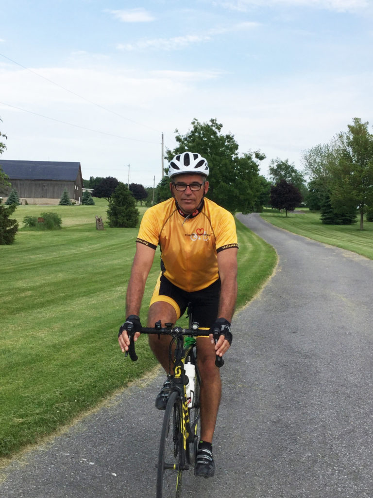 CHBA President cycles to fight poverty