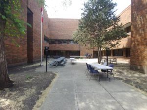 Alberta Hospital Courtyard