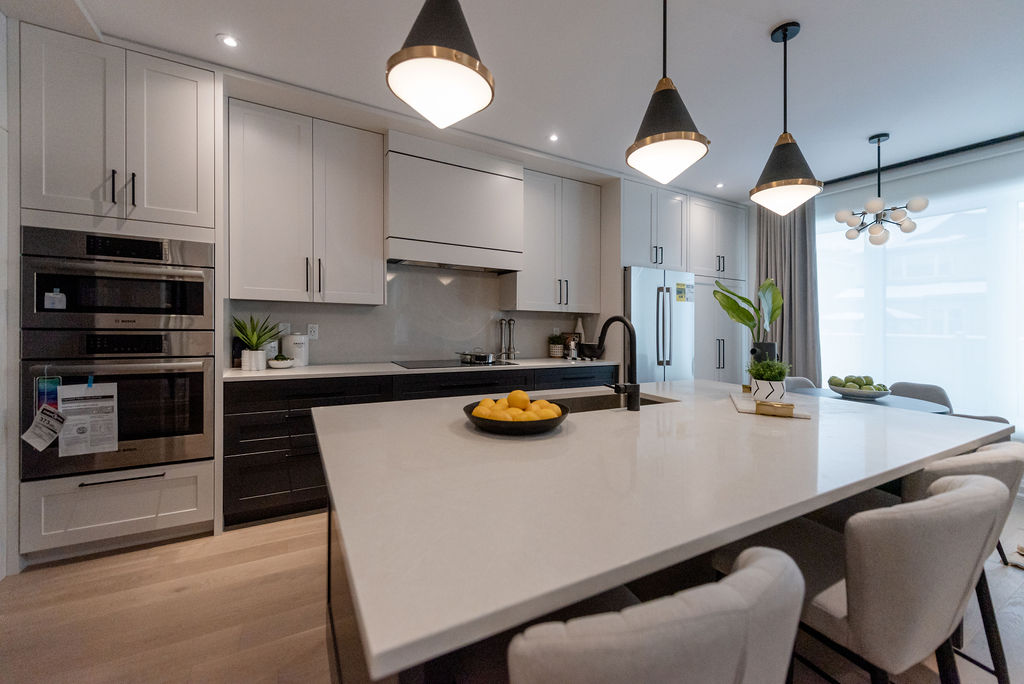Energy efficient appliances in Net Zero Home by Qualified Net Zero Builder Great Gulf in Toronto, ON